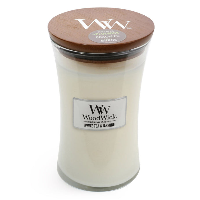 WoodWick - White Tea & Jasmine - Candle Cottage
