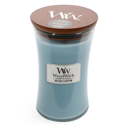 WoodWick - Sea Salt & Cotton - Candle Cottage