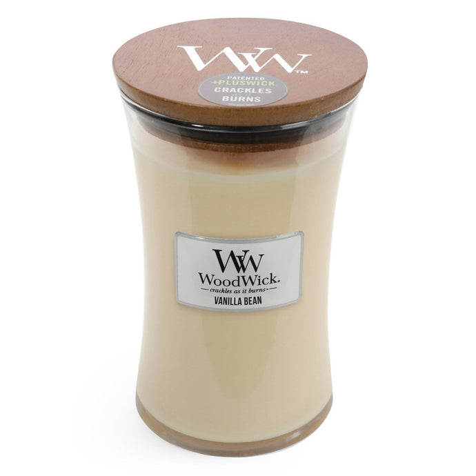 WoodWick - Vanilla Bean - Candle Cottage