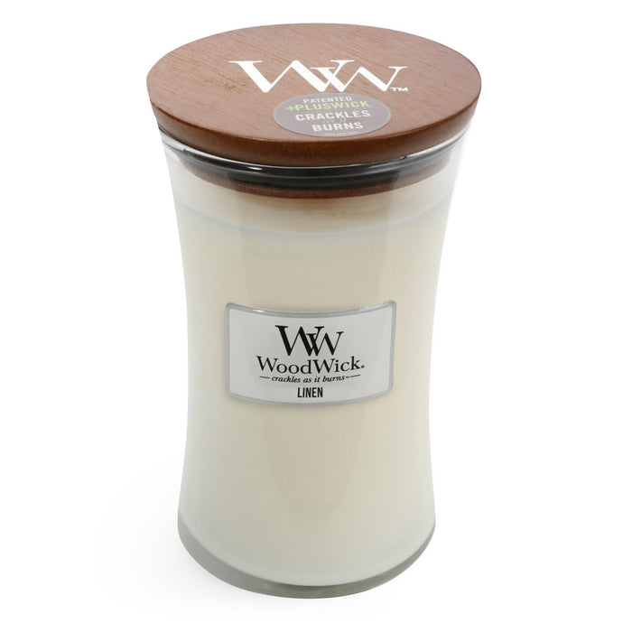 WoodWick - Linen - Candle Cottage